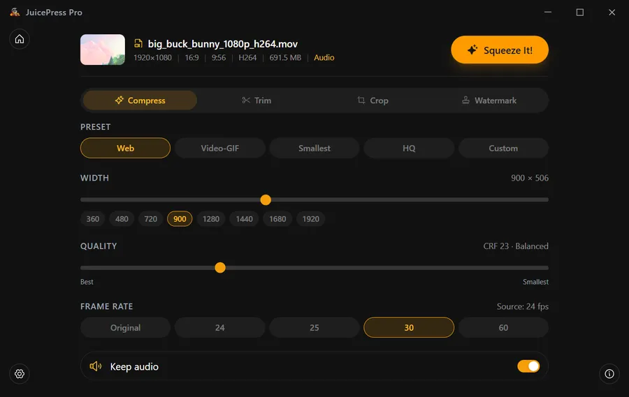JuicePress on Windows