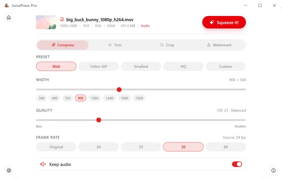 JuicePress on Windows